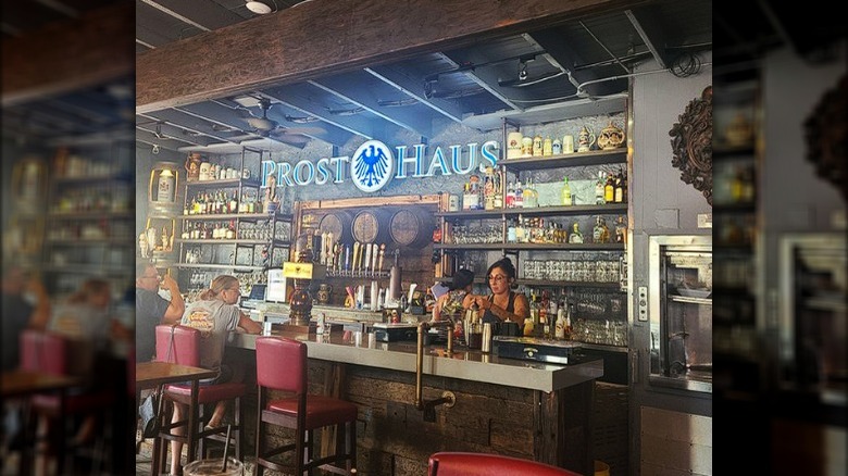 Prost Haus bar area