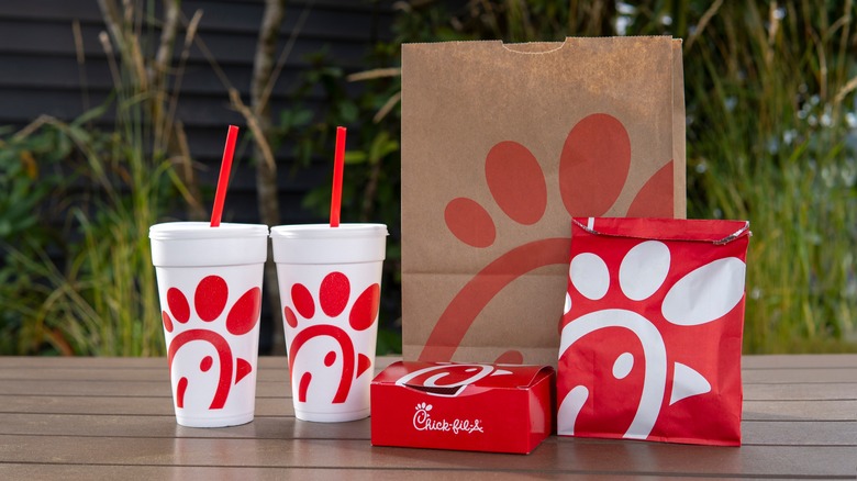 Chick-fil-A food and drinks