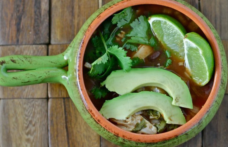 Slow-Cooker Sort of Tortilla Soup