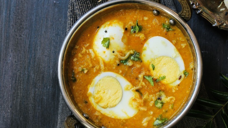 Egg masala dish