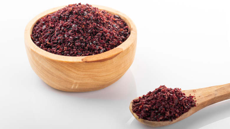 Bowl of sumac