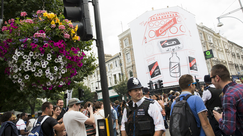 Red Stripe branding at Carnival