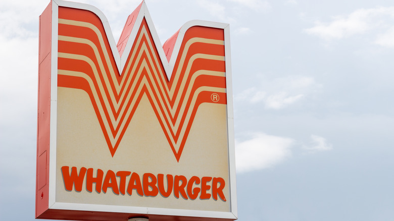 Whataburger sign