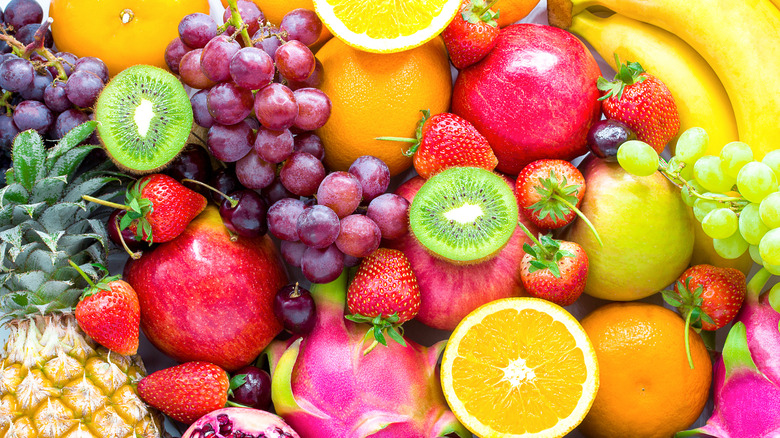Fresh fruit display