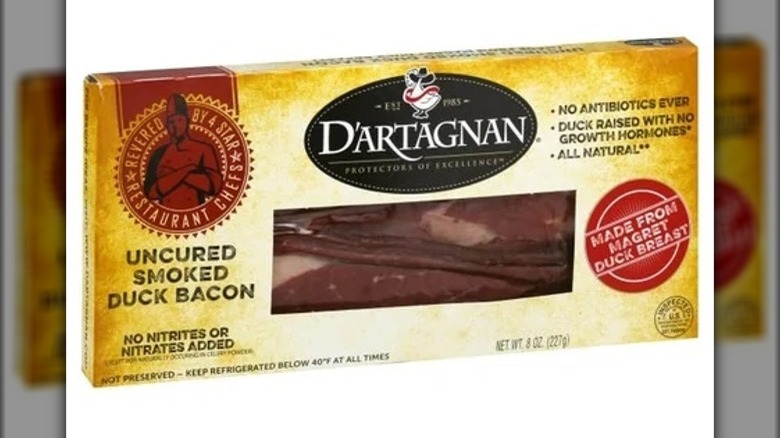 D'artagnan duck bacon