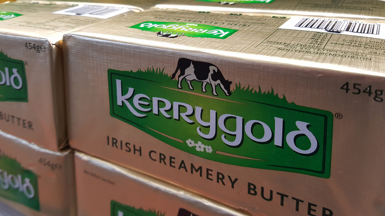 Kerrygold grass-fed butter on shelf