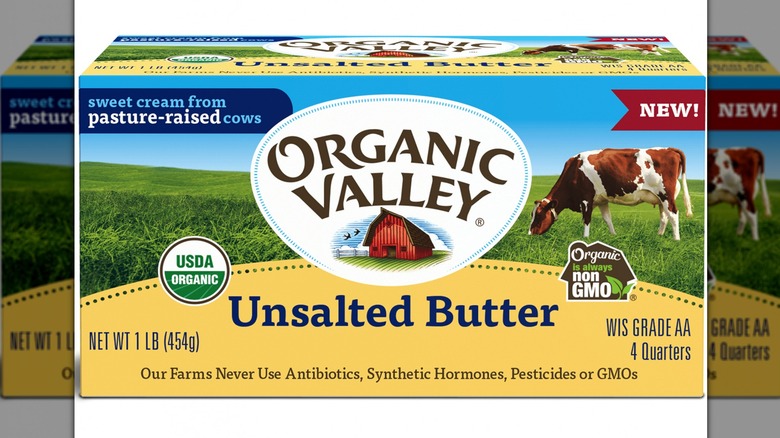 organic valley unsalted butter