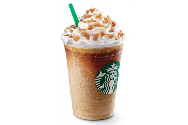 1. Caramel Ribbon Crunch Frappuccino