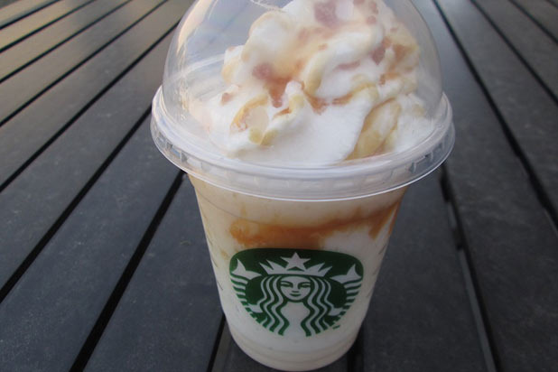 5. Caramel Ribbon Crunch Crème Frappuccino