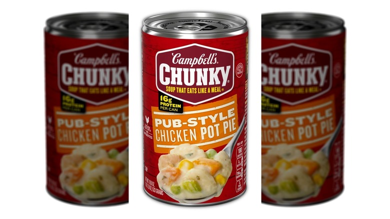 Can of Campbell's chunky soup