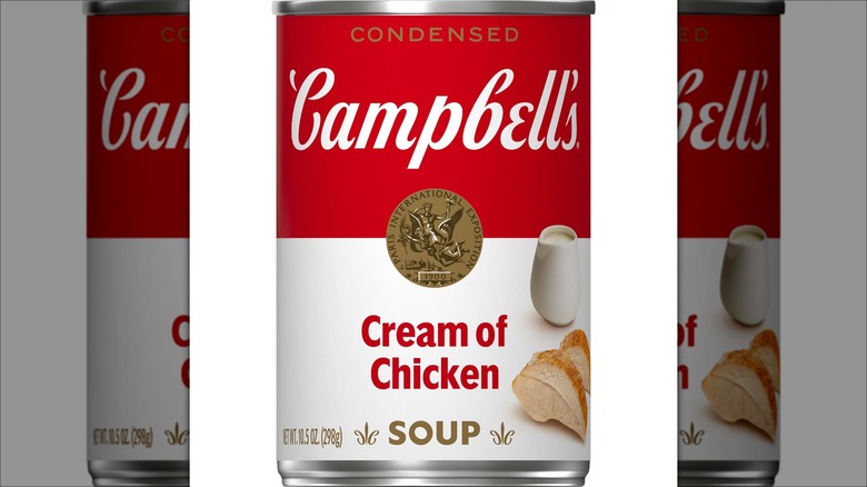 Can of Campbell's condensed soup