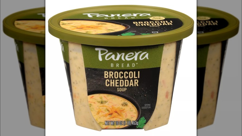 Panera Bread broccoli cheddar soup