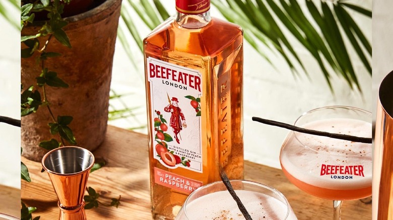 beefeater raspberry and peach gin