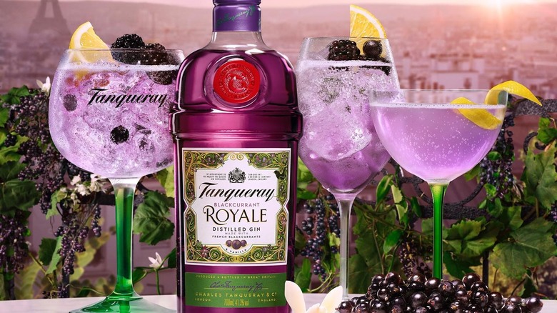 tanqueray blackcurrant royale