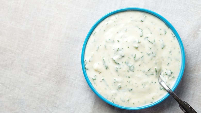 Homemade ranch dressing