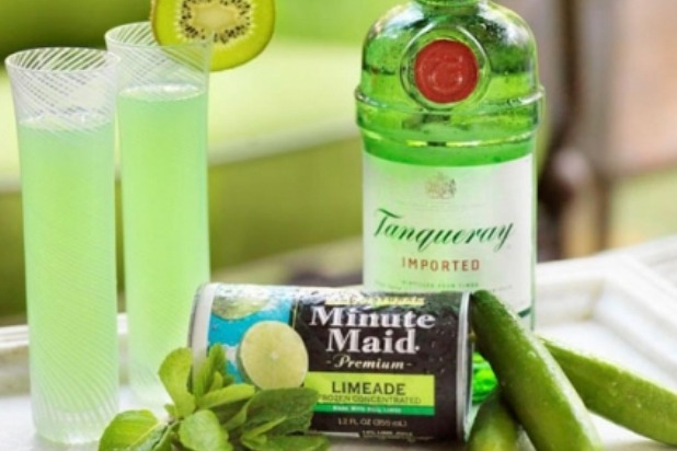 Frozen Cucumber Mint Mojito