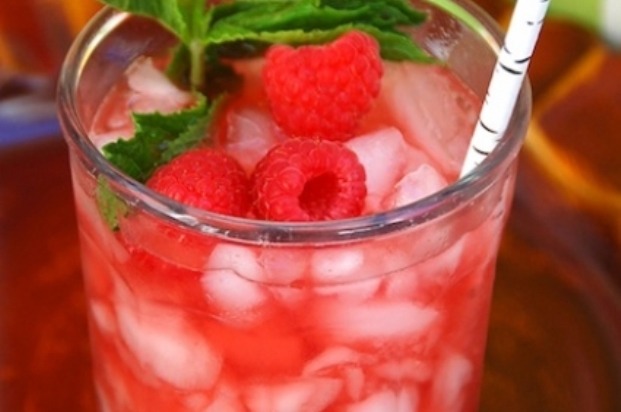 Raspberry Mint Mojito