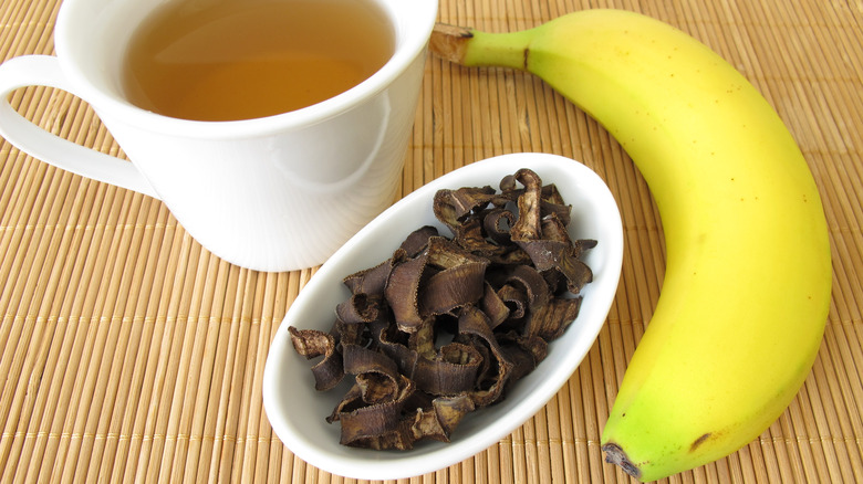 banana peel tea