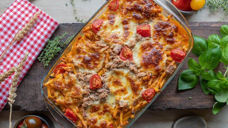 Canned tuna macaroni and cheese