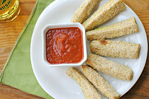 2. Baked Zucchini Sticks Recipe