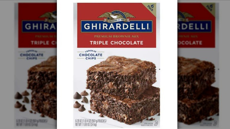 Ghirardelli Triple Chocolate Premium Brownie Mix