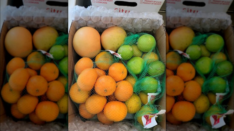 US Citrus shipment box