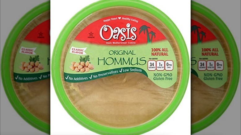 Oasis hummus container