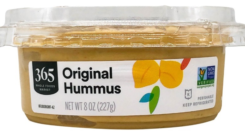 Whole Foods hummus container