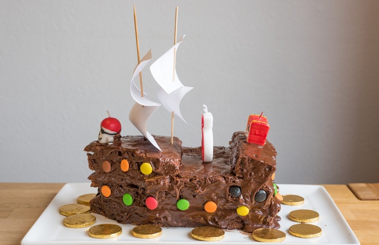 Pirate Ship Cake