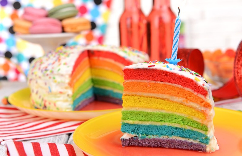 Rainbow Cake