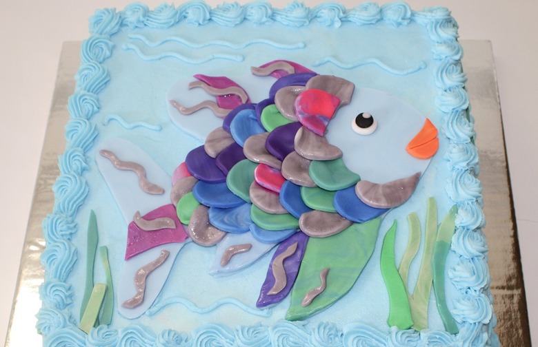 Rainbow Fish Cake