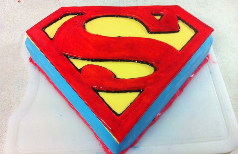 Superman Cake