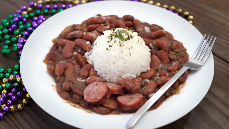 Cajun red beans and rice