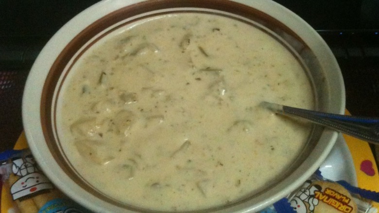 Bowl of Broccoli Cheese soup