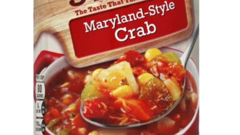 Maryland Style Crab soup can