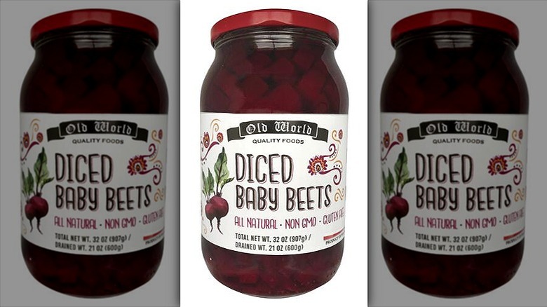 Old World diced baby beets