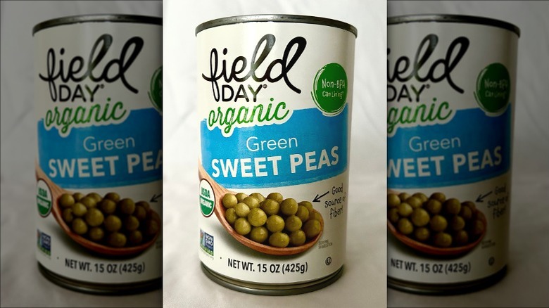 Field Day Organic canned peas