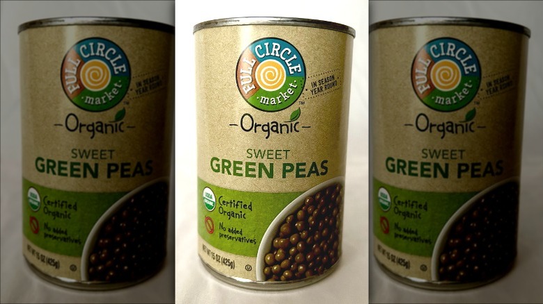 Full Circle Market Organic canned peas