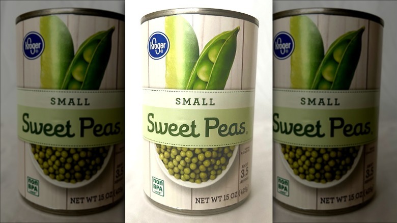 Kroger canned peas