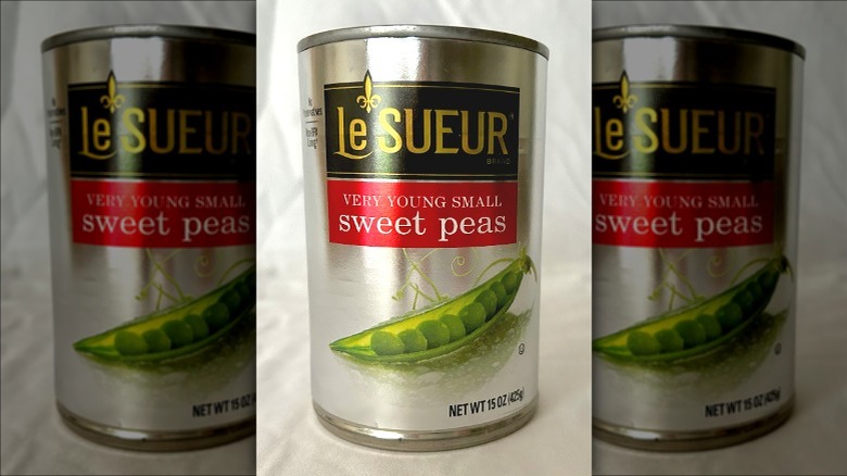 Le Sueur canned peas