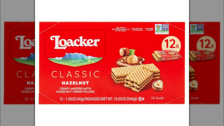 Loacker Classic Crispy Hazelnut Wafers