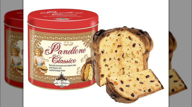 deMilan Panettone and tin