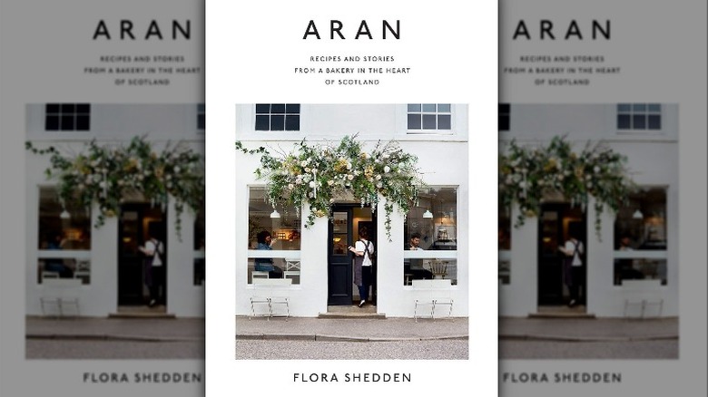 Bakery storefront with flowers