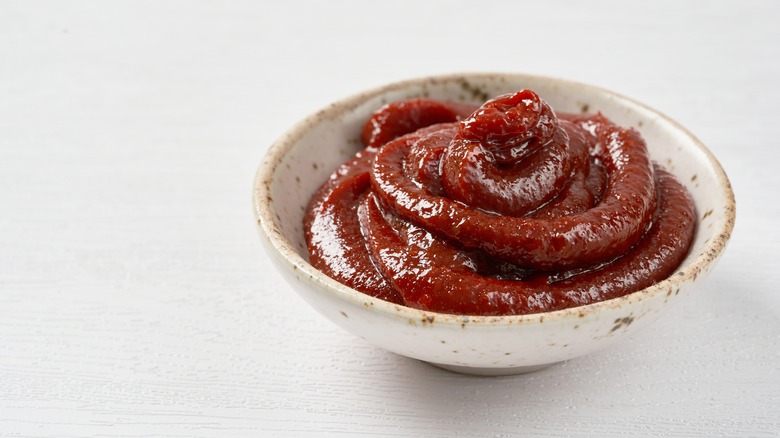 bowl of gochujang