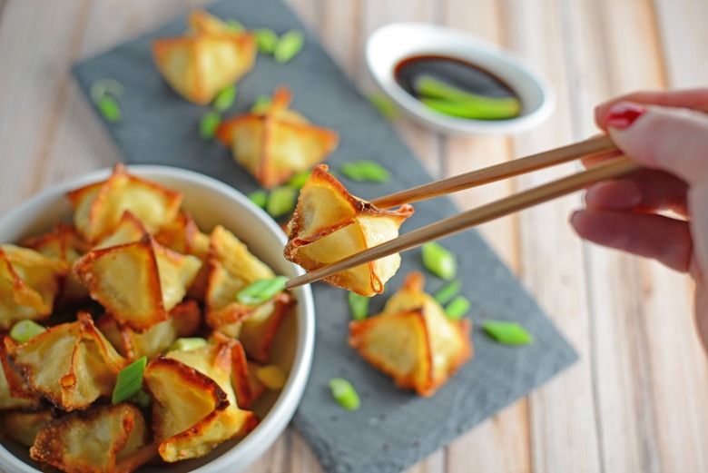 Chicken Wasabi Dumplings