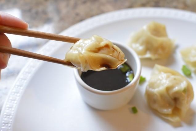 Spicy Chicken Dumplings