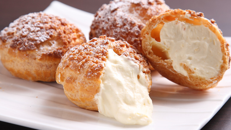 cream pastries