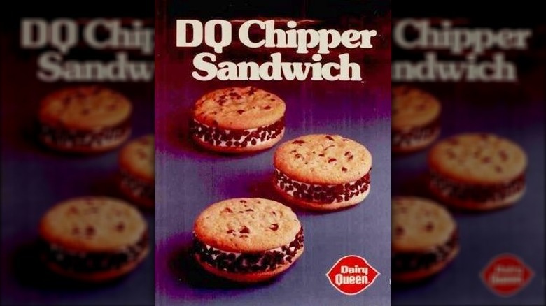 original DQ Chipper Sandwich poster