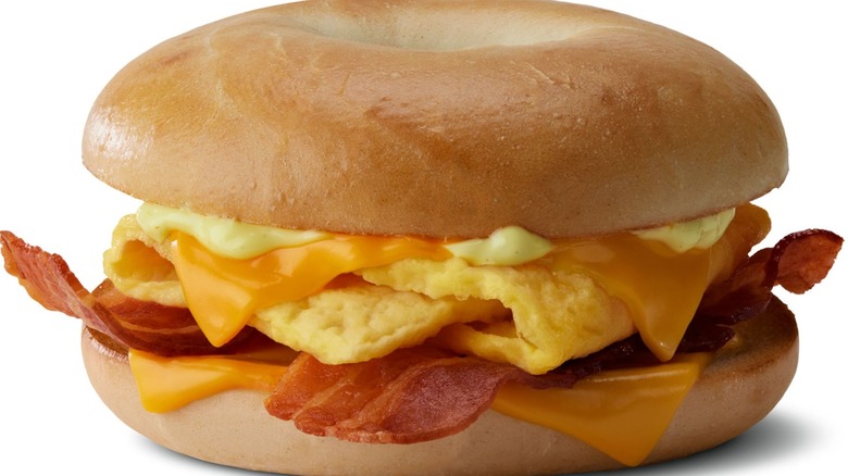 McDonald's Bacon, Egg & Cheese Bagel