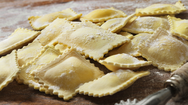 Cheese ravioli